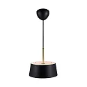 Nordlux Luminaire à suspension CLASI 30 E14 IP20, noir mat gradable