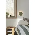 Nordlux Luminaire mural KONCHI avec interrupteur, avec douille E14 IP20, vert, mat 