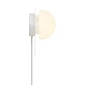 Nordlux wall luminaire SKYKU CLOUD with switch, ball shaped, with lamp socket E14 IP20, white matt 