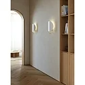 design for the people by Nordlux wall luminaire SPARGO E27 IP20, mat, brass, white 