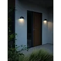 Nordlux Luminaire mural d’extérieur SCORPIUS MAXI E27 IP44, noir mat 