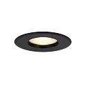 downlight ROSALEE IP65/IP20, black dimmable