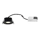 downlight ROSALEE IP65/IP20, black dimmable