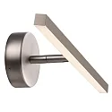 Luminaire de miroir IP S13 40 IP44, acier brossé 