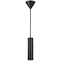 Nordlux Luminaire à suspension TILO à 1 flamme, rond GU10 IP20, noir gradable