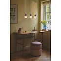 Nordlux Luminaire à suspension MILFORD MINI 3 flammes E14 IP20, noir gradable