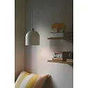 Nordlux pendant luminaire GASTON direct, with lamp socket E27 IP20, wood, white dimmable