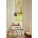 Nordlux pendant luminaire GASTON direct, with lamp socket E27 IP20, blue, wood dimmable