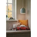 Nordlux pendant luminaire GASTON direct, with lamp socket E27 IP20, green, wood dimmable