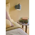 Nordlux wall luminaire GASTON adjustable, with lamp socket E27 IP20, blue, wood 