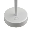 Nordlux Lampe de table à accu ELLEN TO-GO sans chargeur, avec IP station de rechargea IP44, mat, blanche gradable