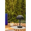 Nordlux Lampe de table à accu ELLEN TO-GO sans chargeur, avec IP station de rechargea IP44, mat, noir gradable