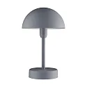 Nordlux Lampe de table à accu ELLEN TO-GO sans chargeur, avec IP station de rechargea IP44, gris, mat gradable