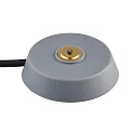 Nordlux Lampe de table à accu ELLEN TO-GO sans chargeur, avec IP station de rechargea IP44, gris, mat gradable