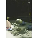 Nordlux Lampe de table à accu ELLEN TO-GO sans chargeur, avec IP station de rechargea IP44, mat, olive verte gradable