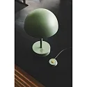 Nordlux Lampe de table à accu ELLEN TO-GO sans chargeur, avec IP station de rechargea IP44, mat, olive verte gradable