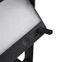 Nordlux Lampe de table à accu SAULIO IP44, noir gradable