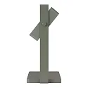 Nordlux Lampe de table à accu SAULIO IP44, olive verte gradable