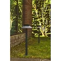 Nordlux solar bollard lamp JUSTINA with sensor IP44, anthracite 