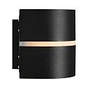 Nordlux Luminaire mural SIBELIS UP/DOWN E27 IP44, noir gradable