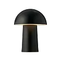 design for the people by Nordlux Lampe de table à accu FAYE IP20, noir gradable