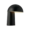 design for the people by Nordlux Lampe de table à accu FAYE IP20, noir gradable