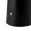 design for the people by Nordlux Lampe de table à accu FAYE IP20, noir gradable