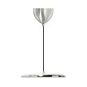 design for the people by Nordlux Luminaire à suspension ARTIST 40 IP20, acier inoxydable gradable