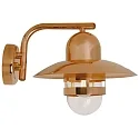 Luminaire mural d'extérieur NIBE E27 IP54, cuivre