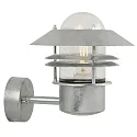 Luminaire mural d’extérieur BLOKHUS E27 IP54, galvanisé