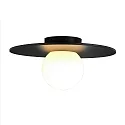 Nordlux Luminaire de plafond SIONA E27 IP44, noir gradable