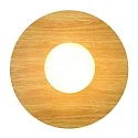 Luminaire de plafond SIONA E27 IP44, bois gradable