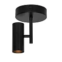 Nordlux spot JEROME GU10 IP20, black dimmable