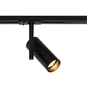 1-phase spot JEROME LINK GU10 IP20, black dimmable