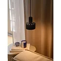 Nordlux Luminaire à suspension MATIS E27 IP20, noir gradable