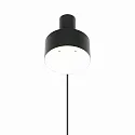Nordlux wall luminaire MATIS E27 IP20, black 