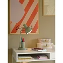 table lamp DEVONE  adjustable, with lamp socket E27 IP20, wood, dusty green 