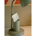 table lamp DEVONE  adjustable, with lamp socket E27 IP20, wood, dusty green 