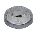Nordlux Luminaire de plafond CORATO E14 IP20, gris gradable
