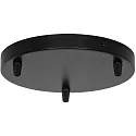 canopy LUANA  3-fold, black