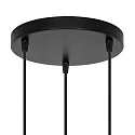 canopy LUANA  3-fold, black