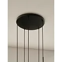 Nordlux canopy LUANA  5-fold, black