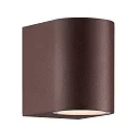 Luminaire mural d’extérieur DION SINGLE GU10 IP44, rouille gradable