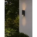 Nordlux Luminaire mural d’extérieur DION DOUBLE GU10 IP44, noir gradable