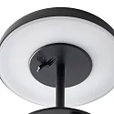 Lampe de table solaire ELMER SOLAR IP44, noir gradable