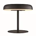 Lampe de table solaire ELMER SOLAR IP44, noir gradable