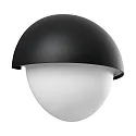 Luminaire mural d’extérieur SCORPIUS MAXI rond E27 IP44, noir gradable