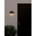 Nordlux Luminaire mural d’extérieur SCORPIUS MAXI rond E27 IP44, noir gradable