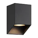 Nordlux Luminaire mural d’extérieur NICO angulaire GU10 IP54, noir mat gradable