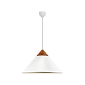 design for the people by Nordlux Luminaire à suspension KINTO E27 IP20, blanche gradable
